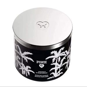 VS PINK 3-Wick Coconut & Palm Leaves Candle *NEW*